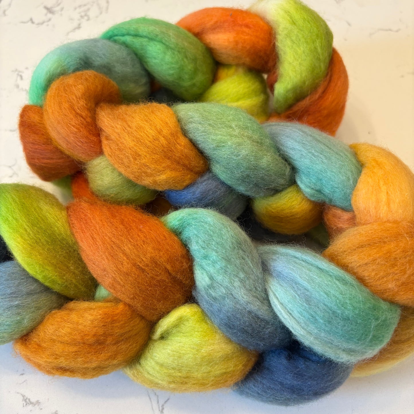 Rust Bucket - Combed Top Merino Fiber